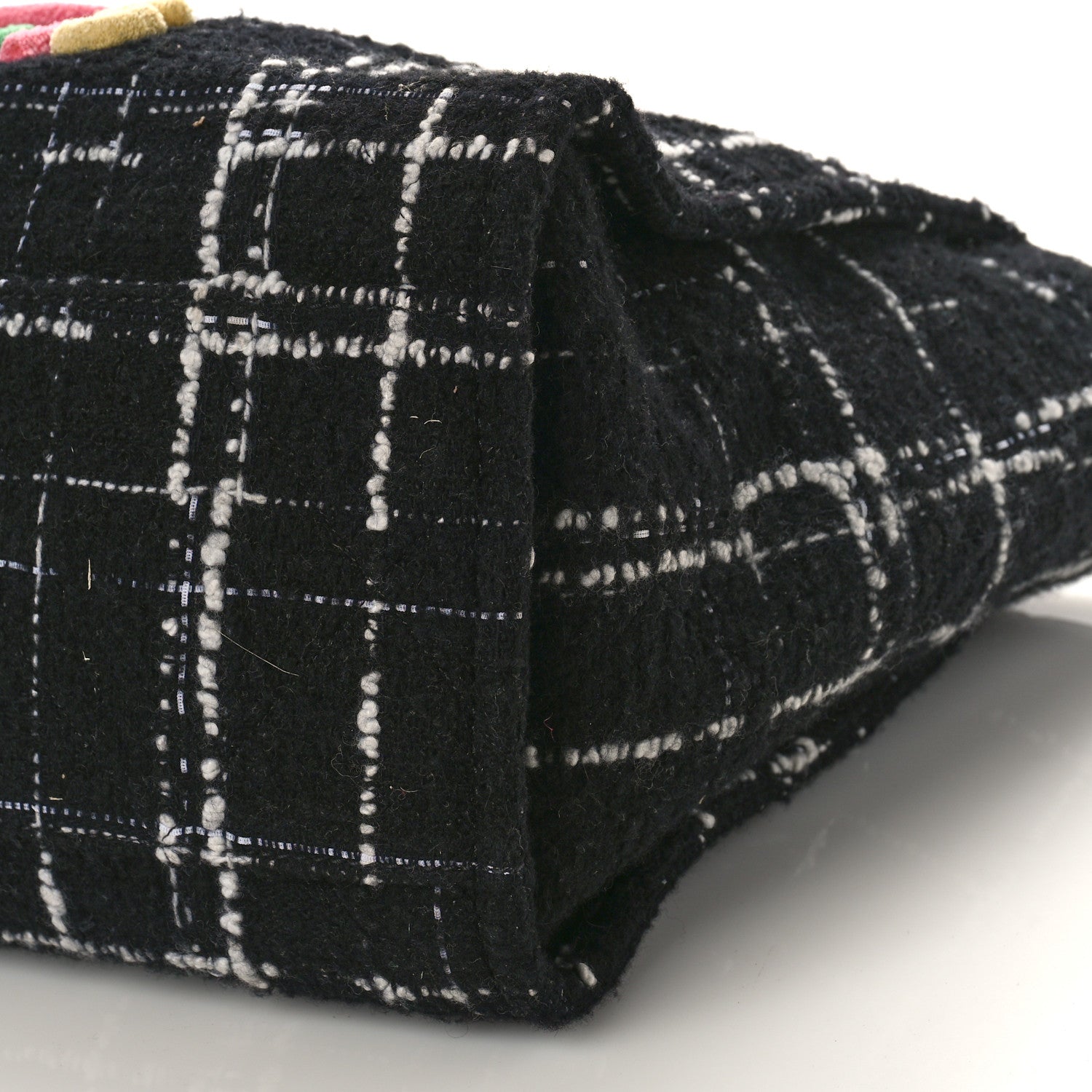 Chanel Tweed Medium Deauville Tote Black White Multicolor 10 of 10