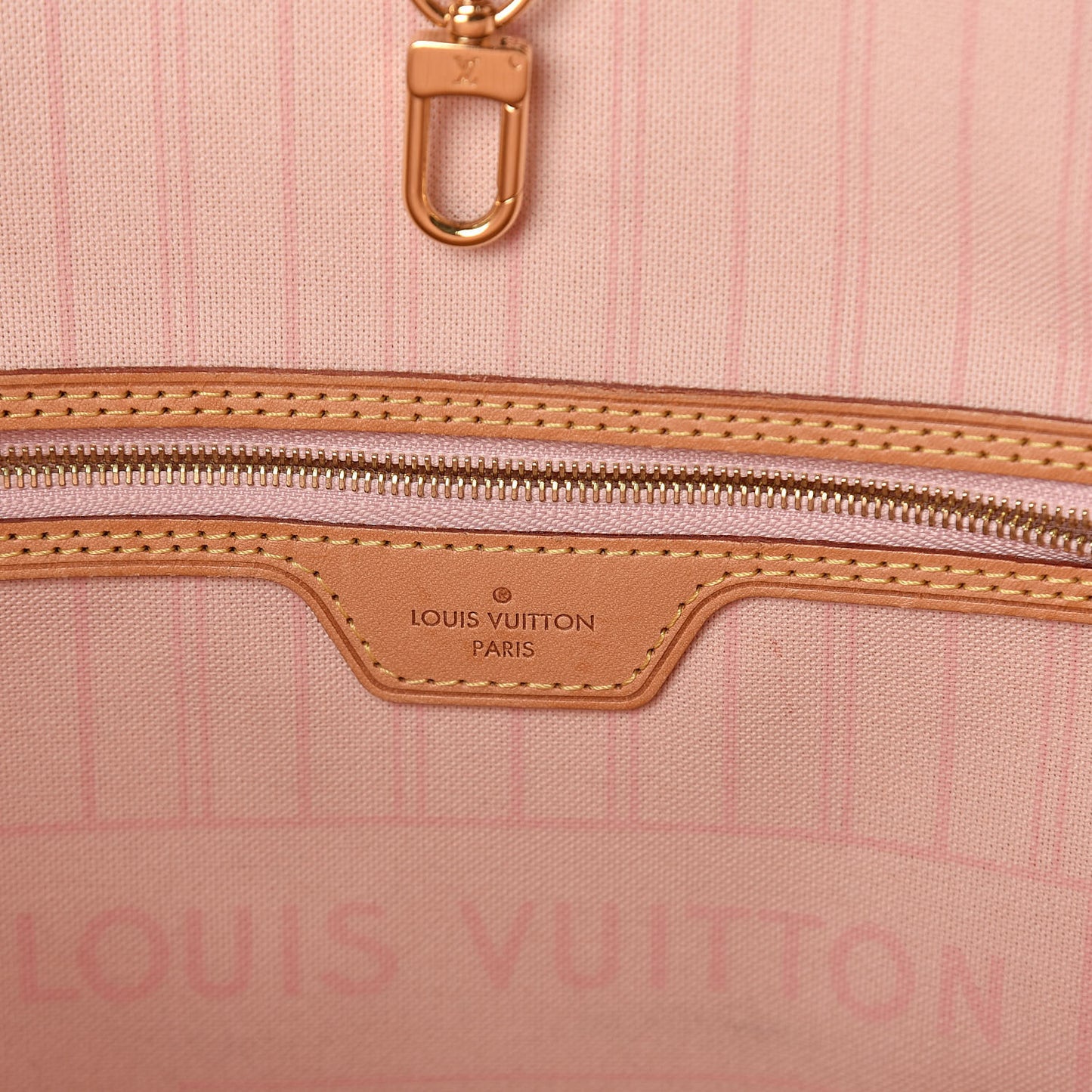 Damier Azur Neo Neverfull MM Rose Ballerine