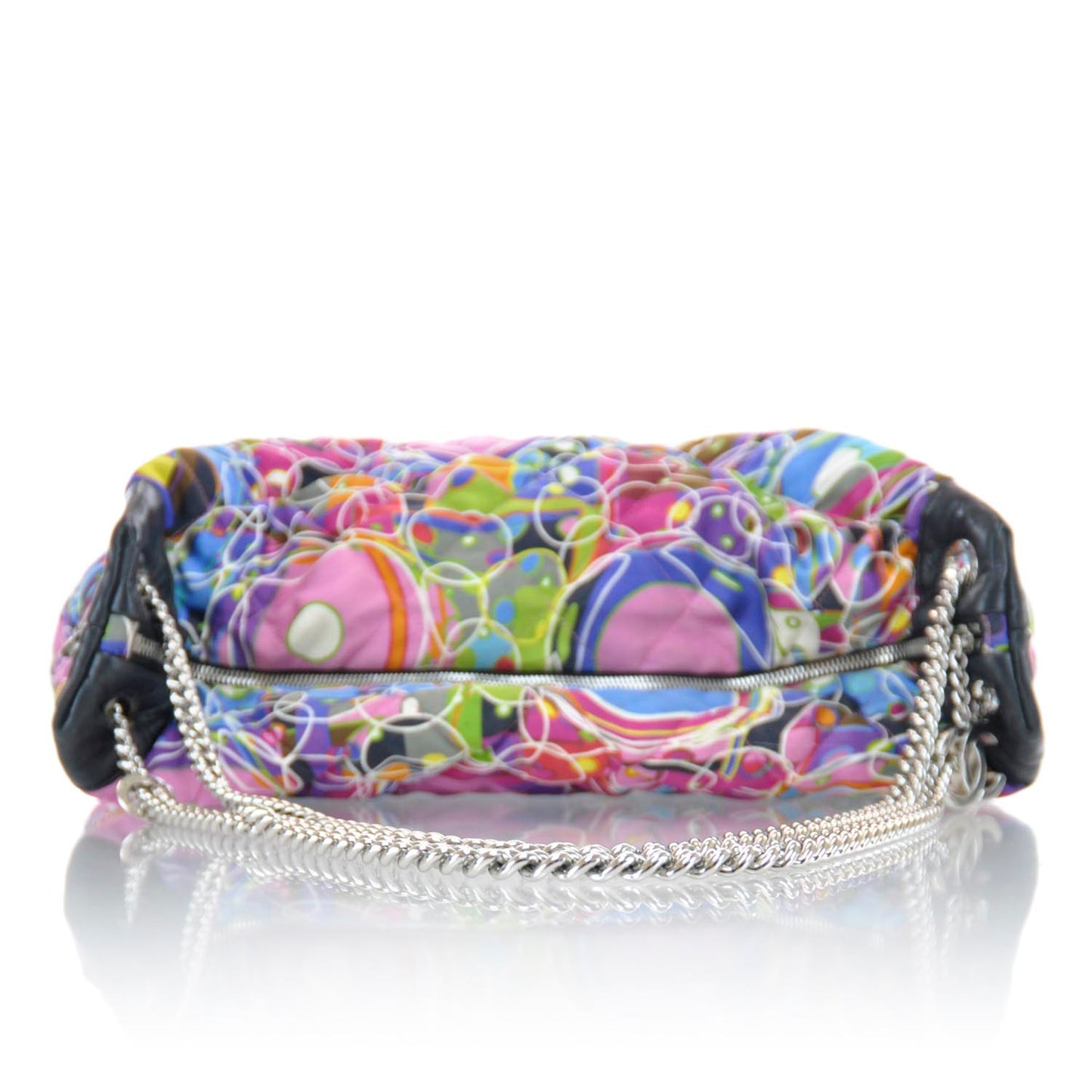 Satin Quilted Large Kaleidoscope Tote