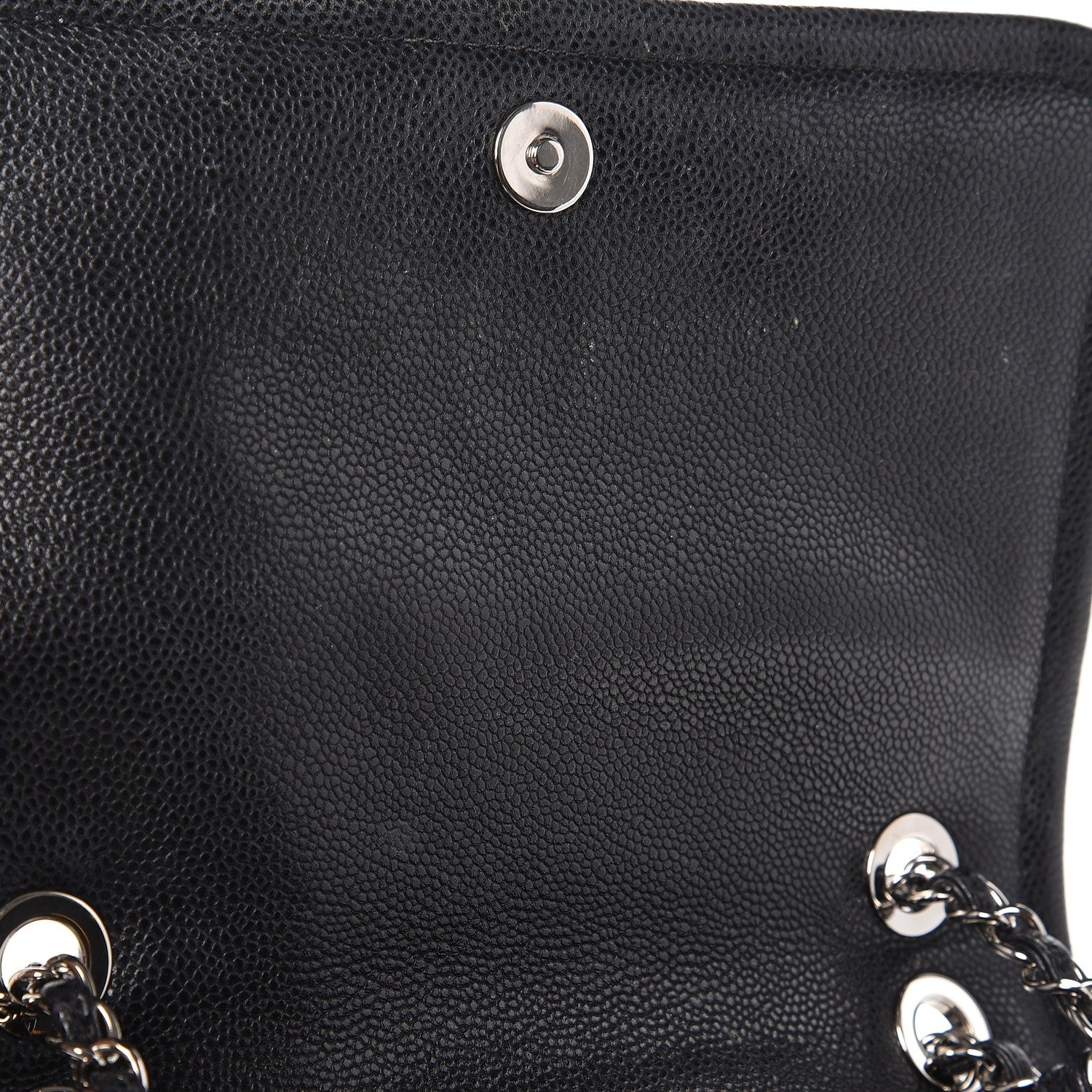 Chanel Caviar Medium Timeless CC Flap Black 8 of 9