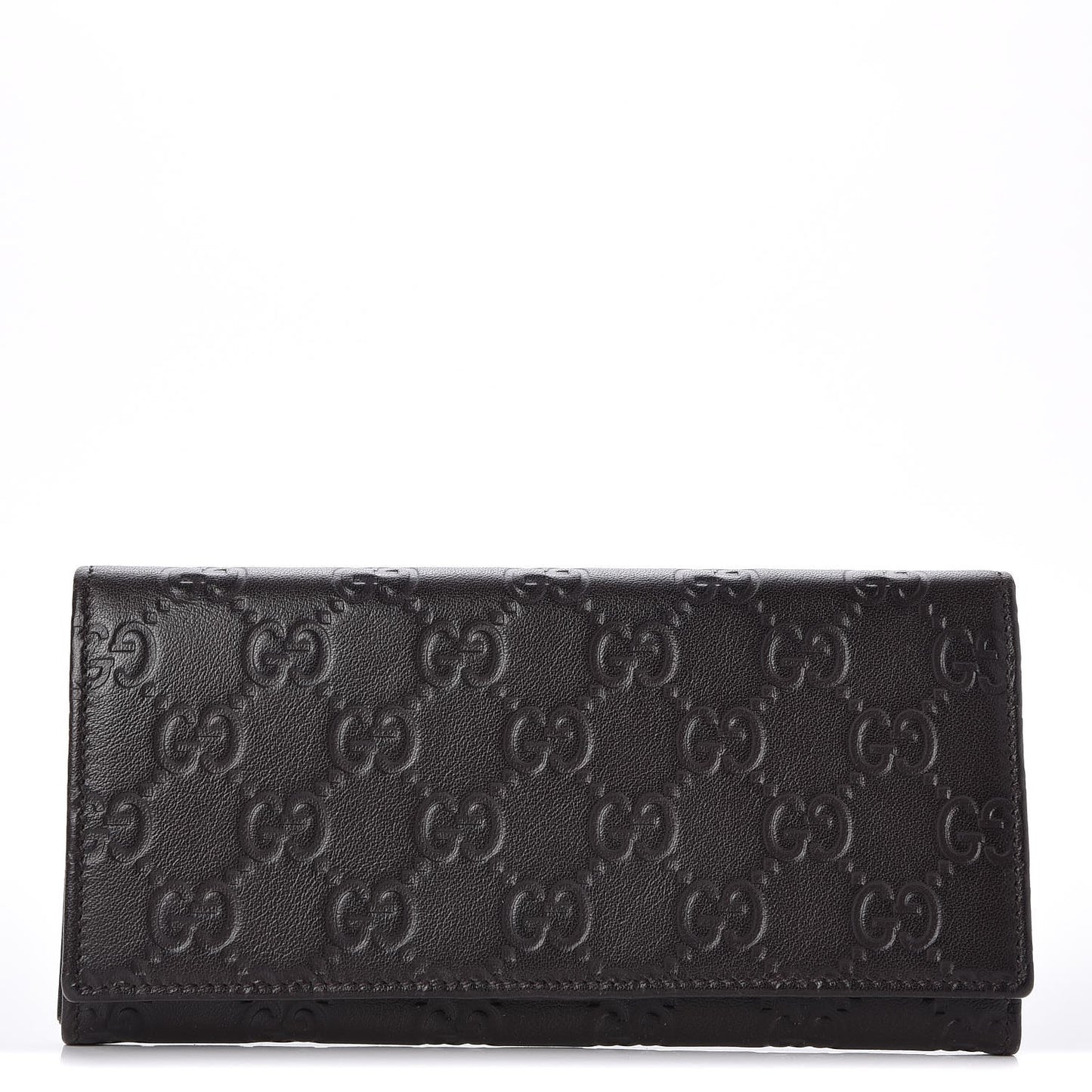 Guccissima Continental Wallet Dark Brown