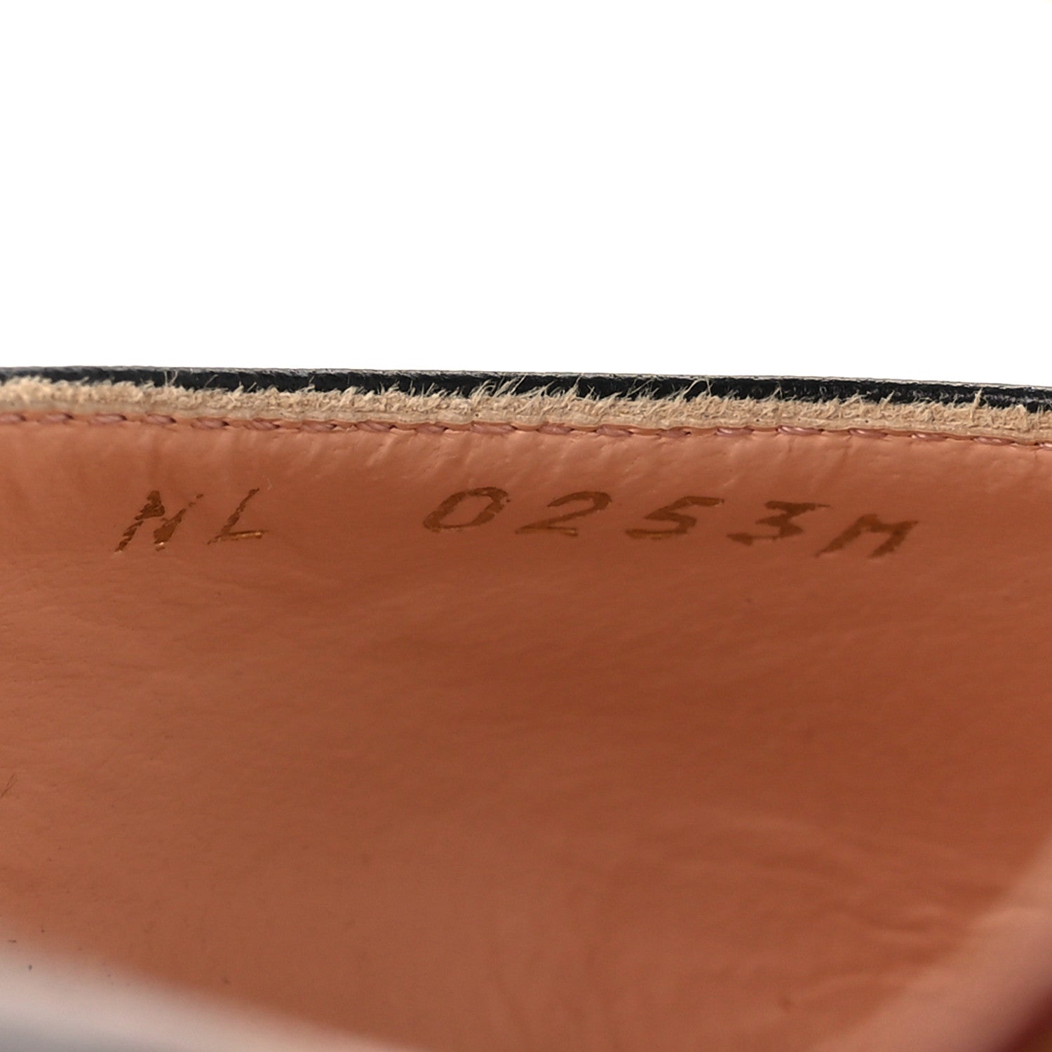 Louis Vuitton Calfskin Blossom Slingback Flat Ballerina 36 Black 10 of 12