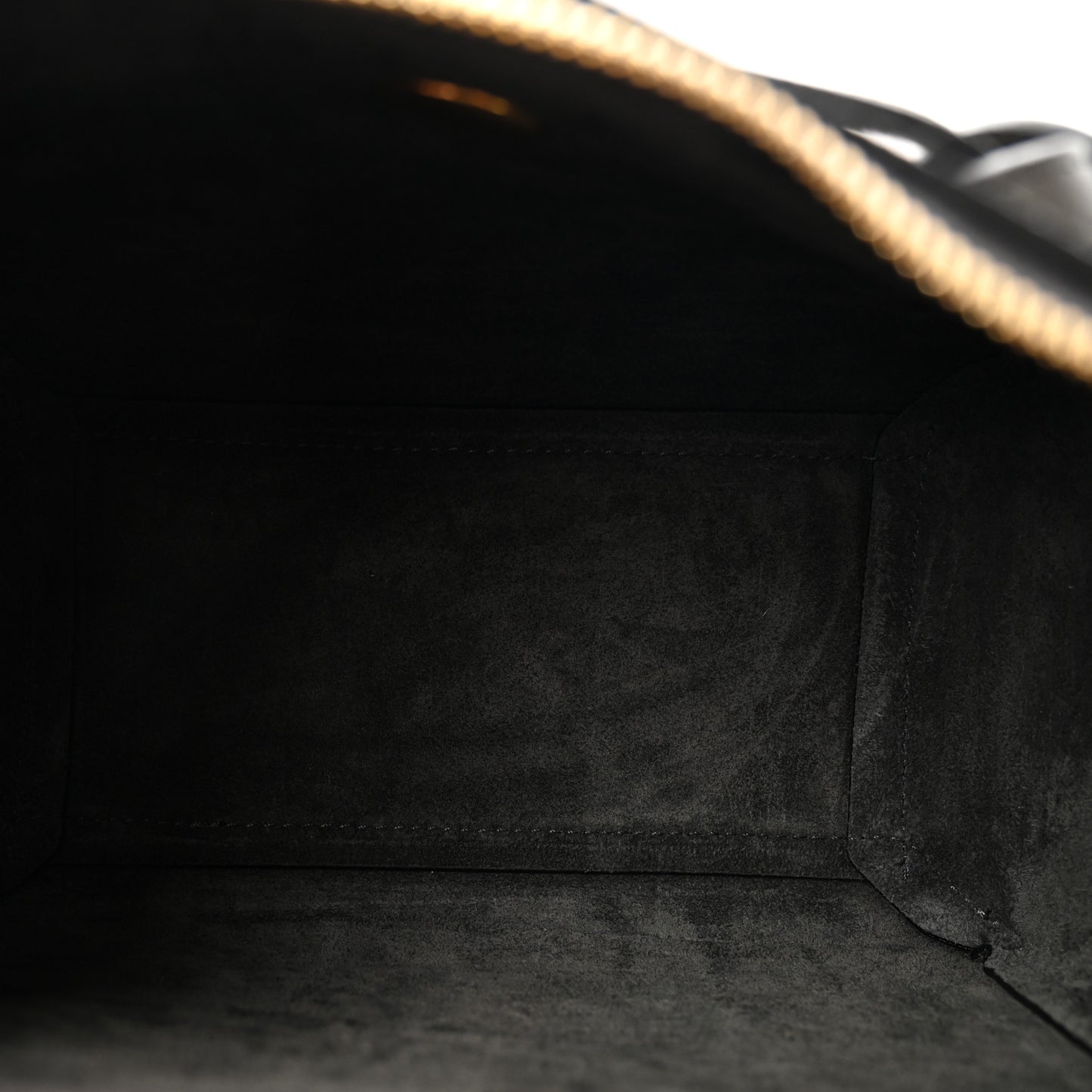 Grained Calfskin Nano Belt Bag Grey