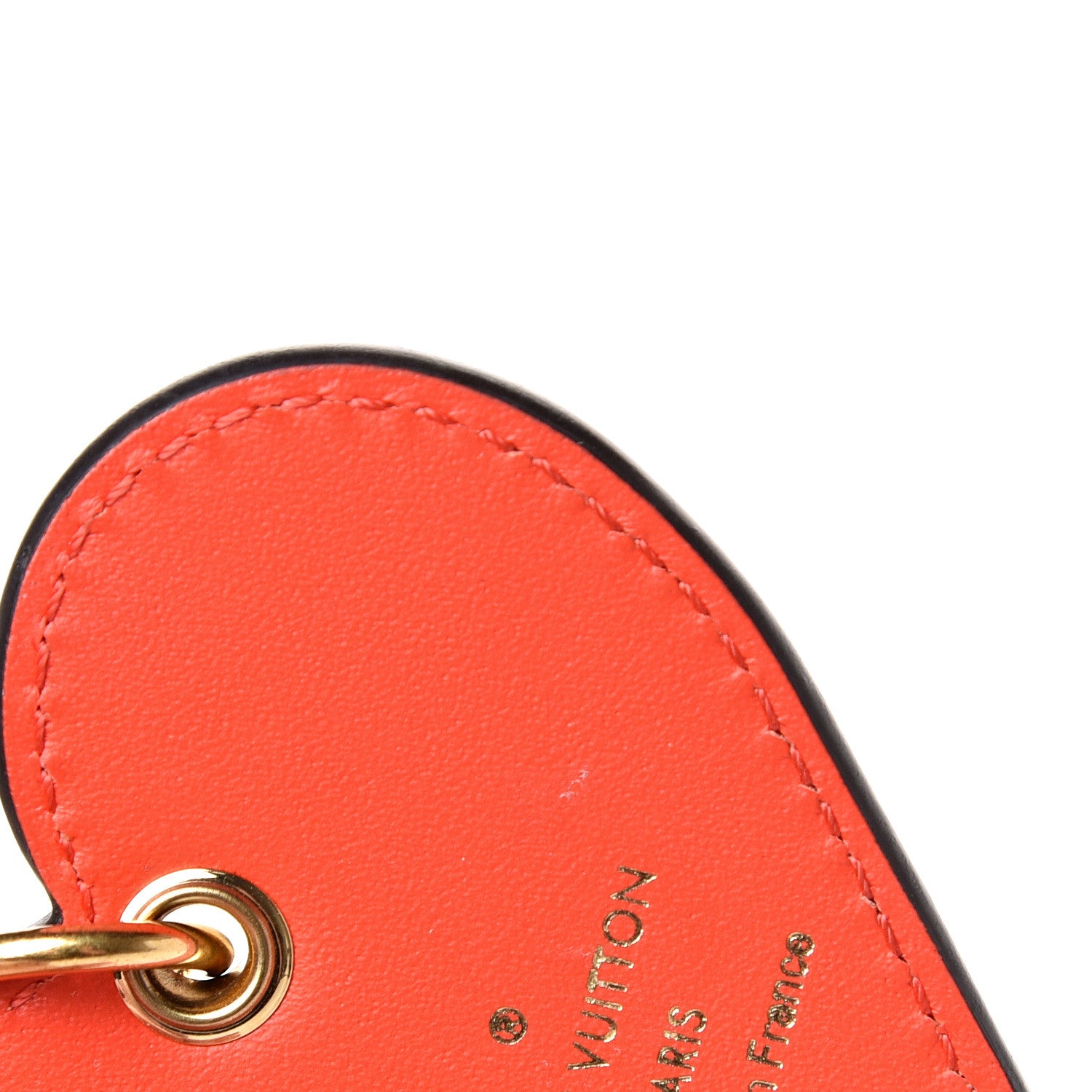 Louis Vuitton Vernis Degrade Love Lock Heart Key Holder Bag Charm Pink Red 5 of 6