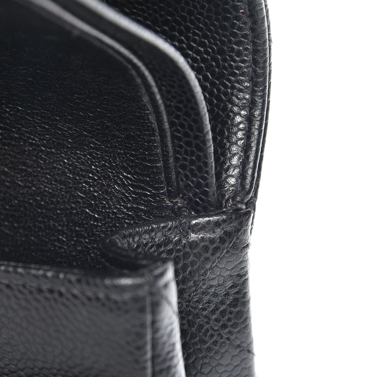 Chanel Caviar Quilted Medium Double Flap Black 9 of 10