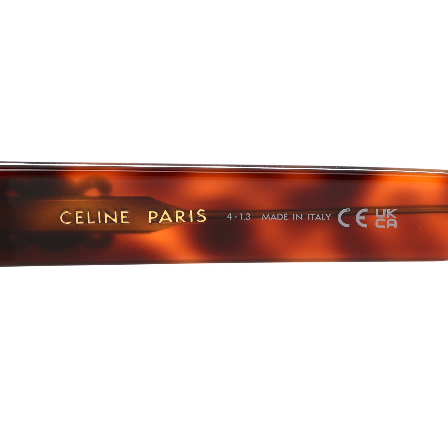 Celine Acetate Triomphe 01 Sunglasses CL 40194U Tortoise 5 of 7