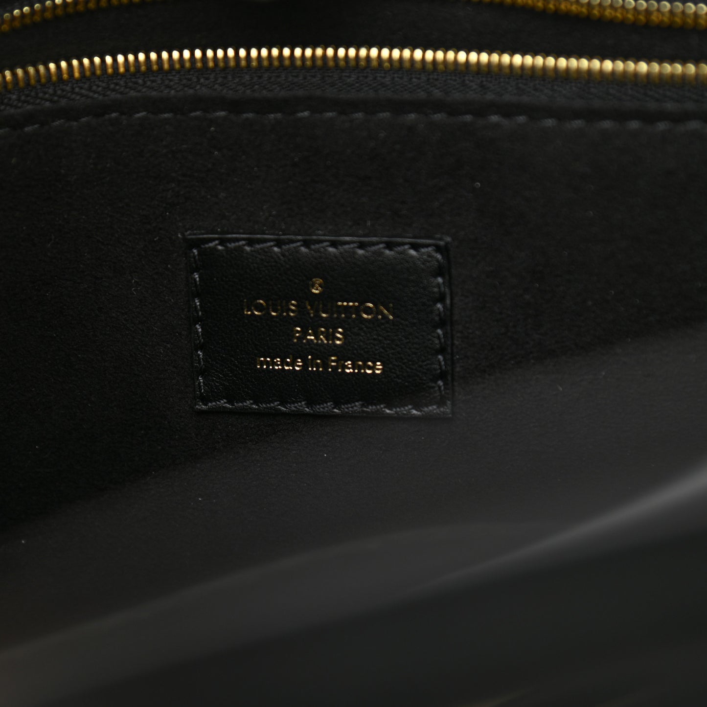Calfskin Monogram On My Side PM Black