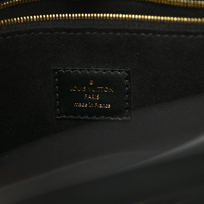 Louis Vuitton Calfskin Monogram On My Side PM Black 6 of 9