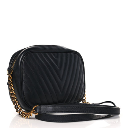 Louis Vuitton Calfskin New Wave Camera Bag Black 3 of 8
