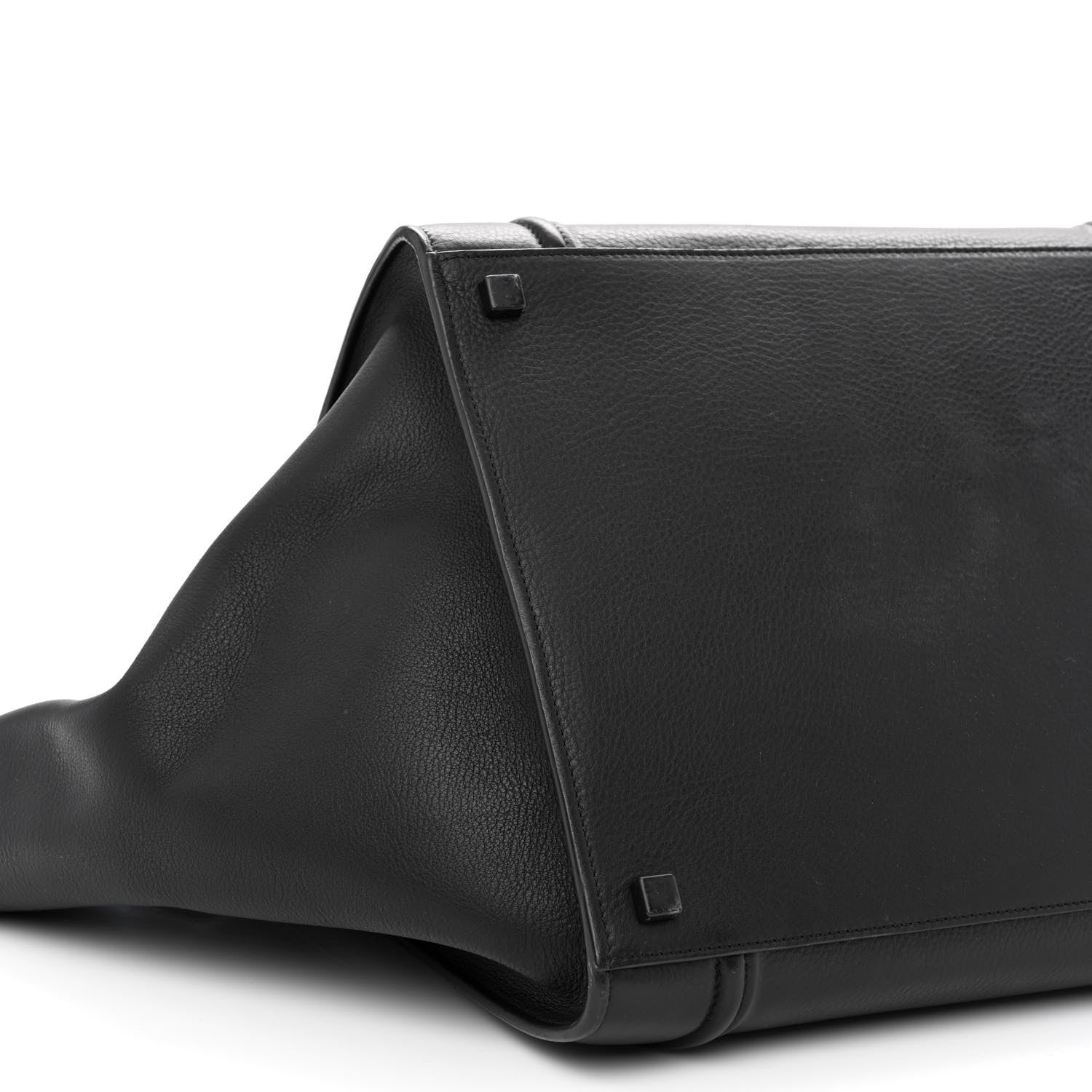 Celine Supple Calfskin Medium Phantom Luggage Black 9 of 10