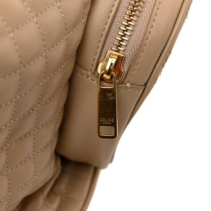 Celine Calfskin Quilted Medium C Backpack Beige 13 of 14