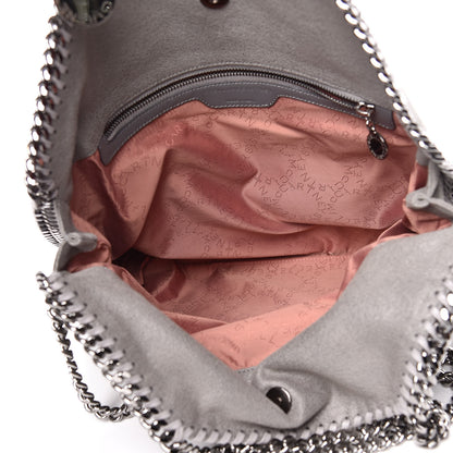 Stella McCartney Shaggy Deer Falabella Fold Over Tote Grey 6 of 10