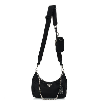 Prada Nylon Re-Edition 2005 Shoulder Bag Black 1 of 9