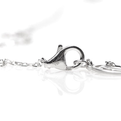 Cartier 18K White Gold Diamond LM D'Amour Pendant Necklace 5 of 5