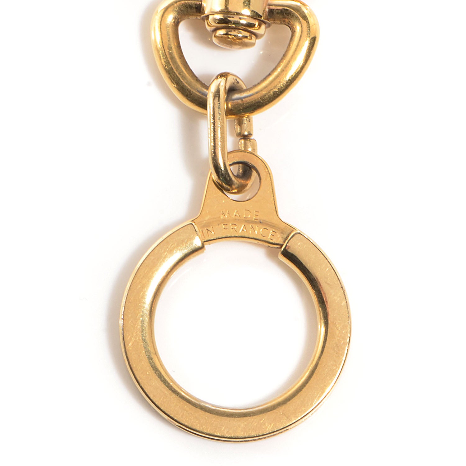 Louis Vuitton Pochette Extender Key Ring Gold 4 of 4