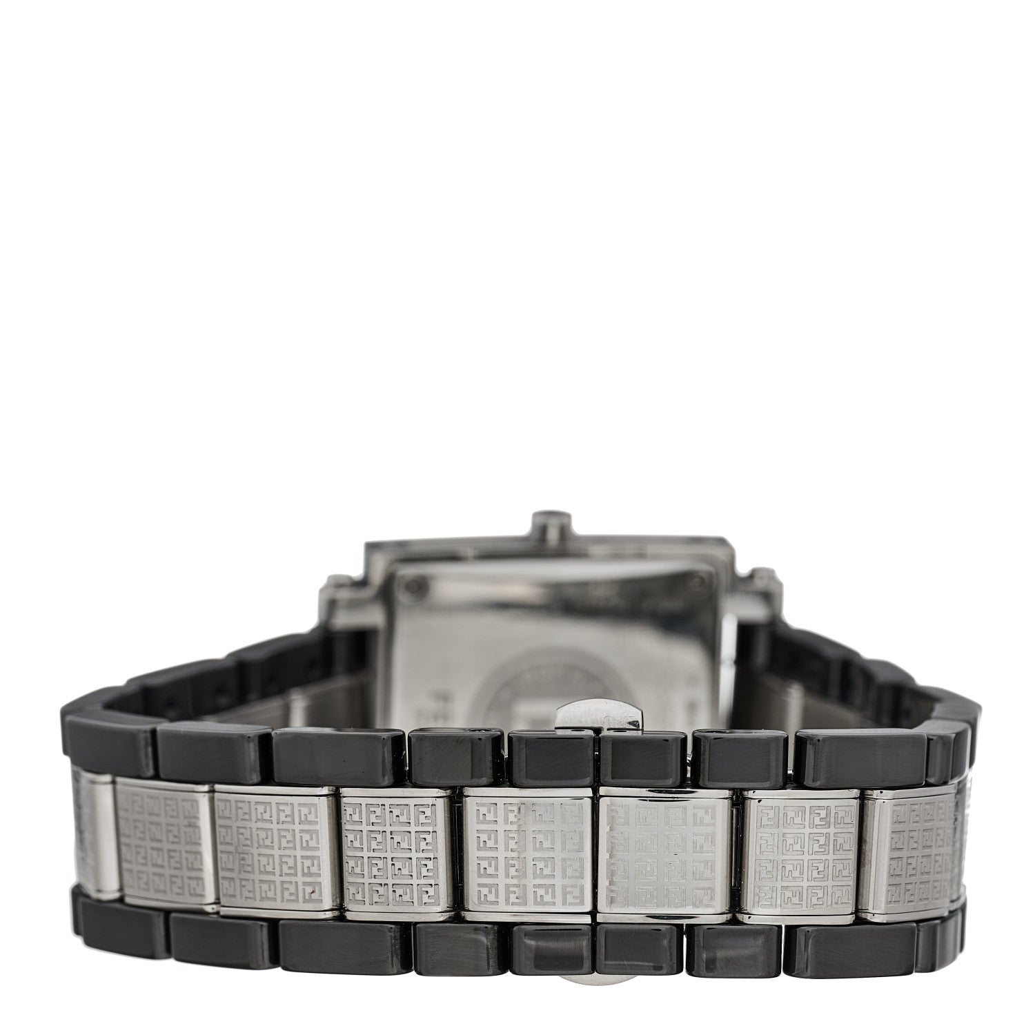 Fendi Stainless Steel Ceramic 30mm Orologi Quartz Watch Black 4 of 5