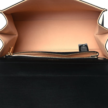 Delvaux Grained Calfskin MM Brillant Satchel Black 6 of 12