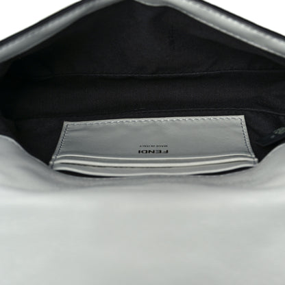 Fendi Nappa FF 1974 Embossed Mini Baguette White 5 of 9