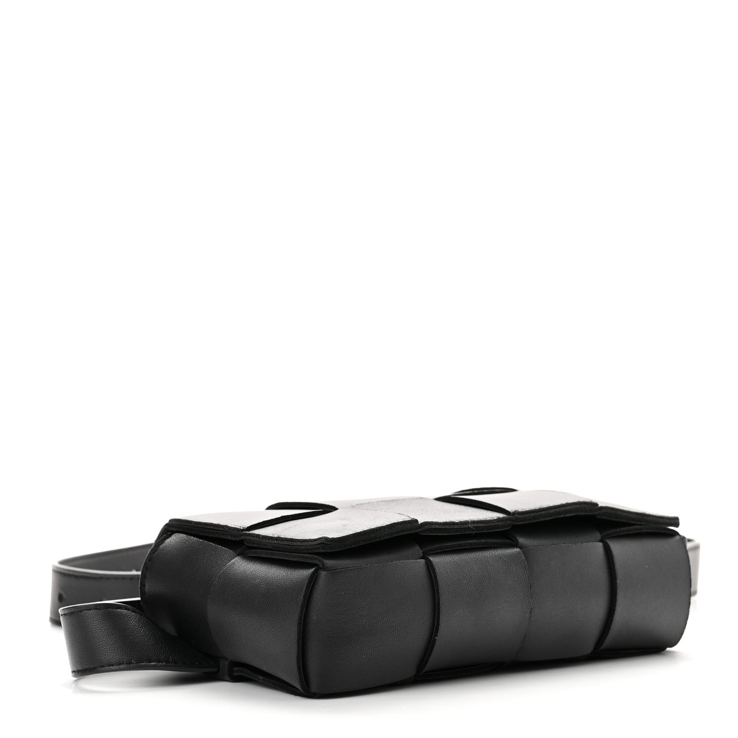 Bottega Veneta Nappa Maxi Intreccio The Belt Cassette Bag Black 4 of 9