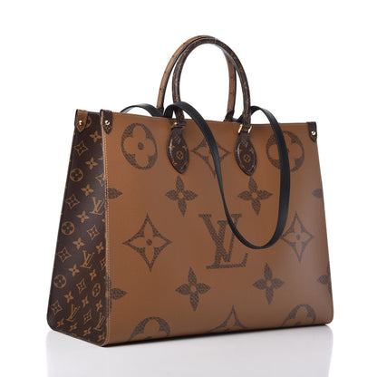 Louis Vuitton Reverse Monogram Giant Onthego GM 3 of 9
