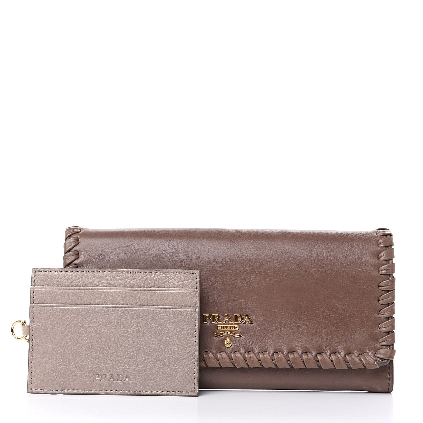 Glace Infilature Flap Wallet Argilla Pomice