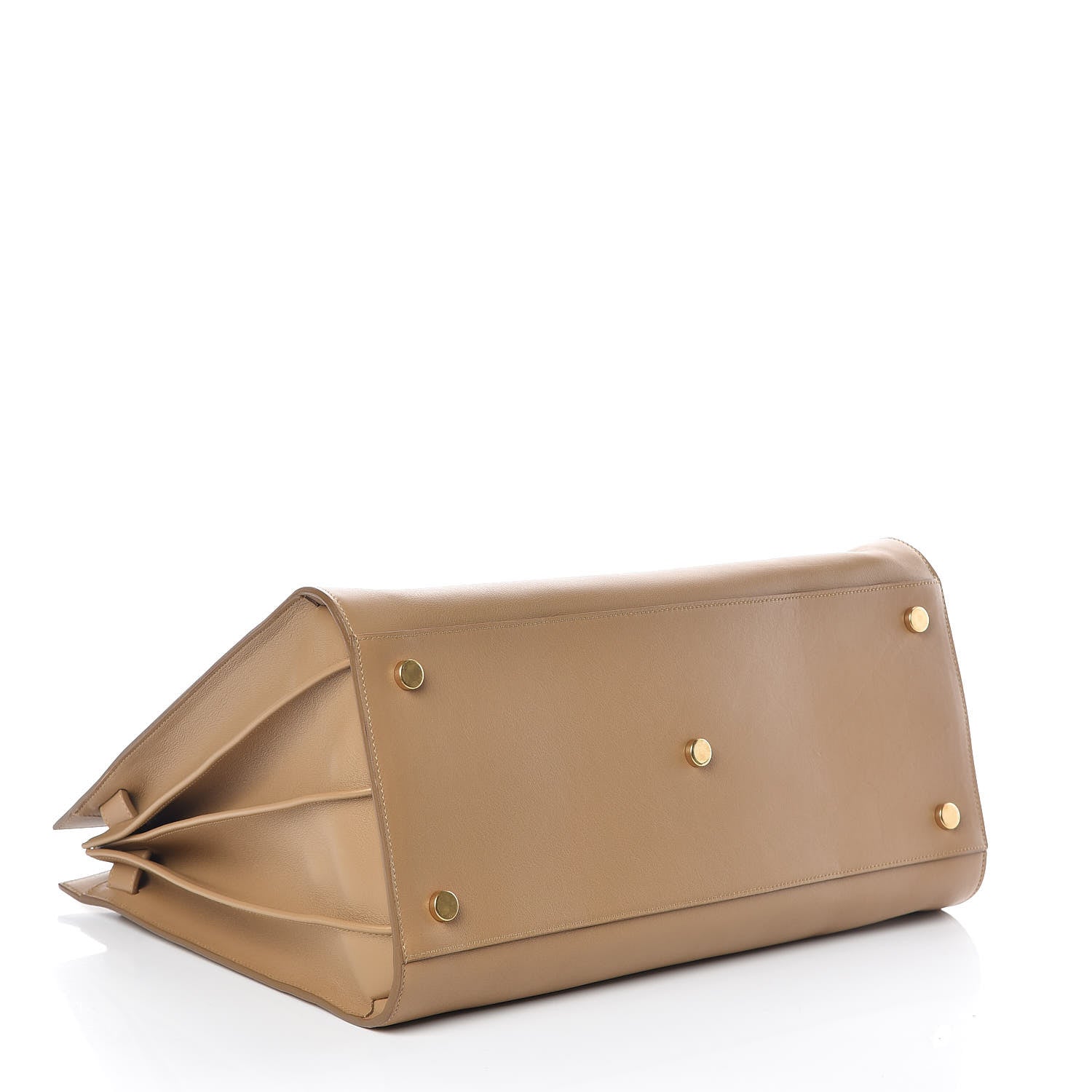 Saint Laurent Calfskin Large Sac de Jour Carryall Tan 4 of 8