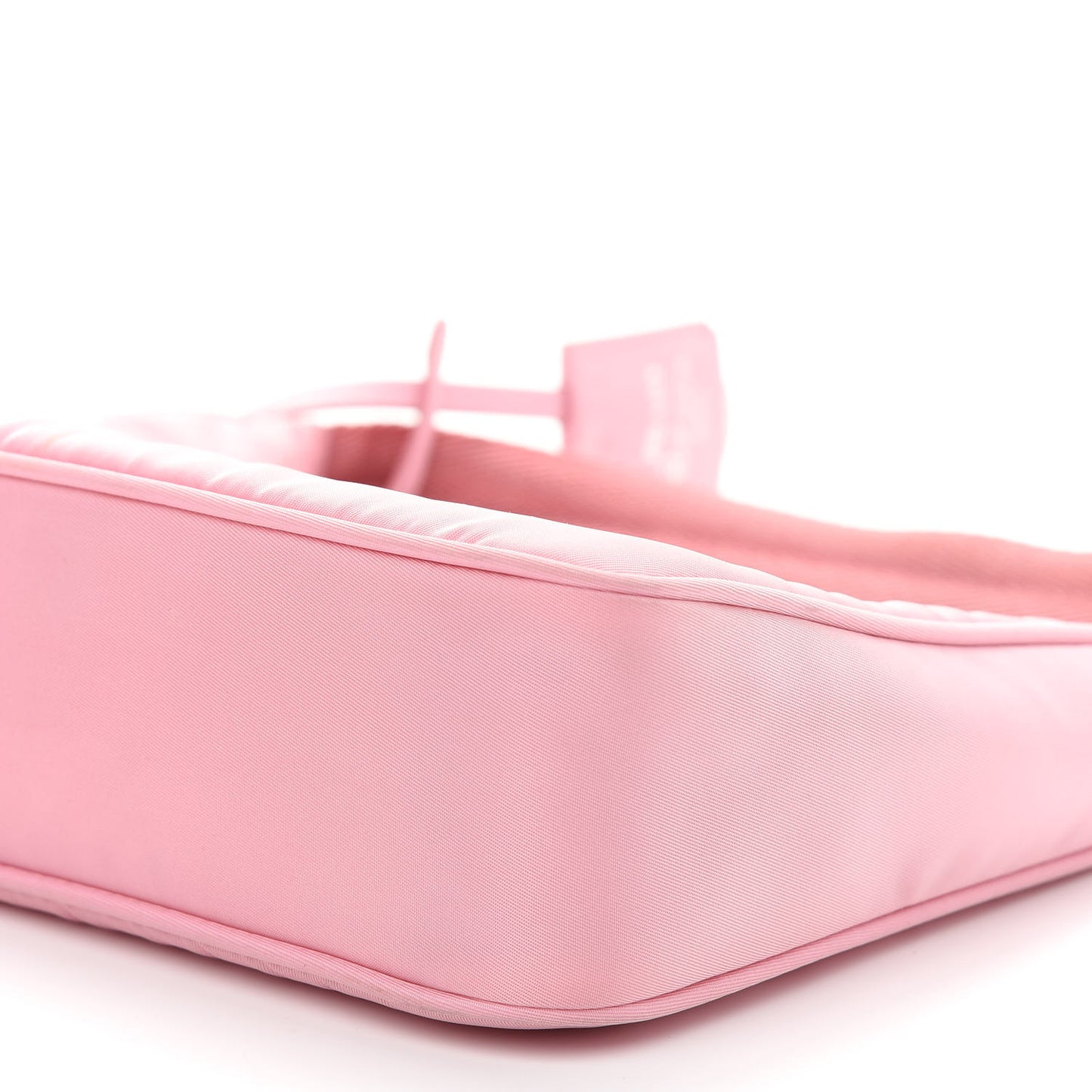 Tessuto Nylon Saffiano Mini Re-Edition 2000 Bag Rosa