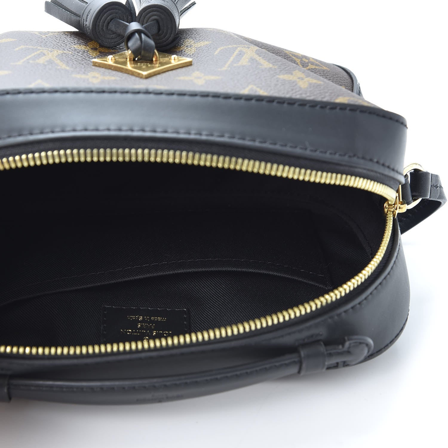 Louis Vuitton Monogram Saintonge Black 4 of 10