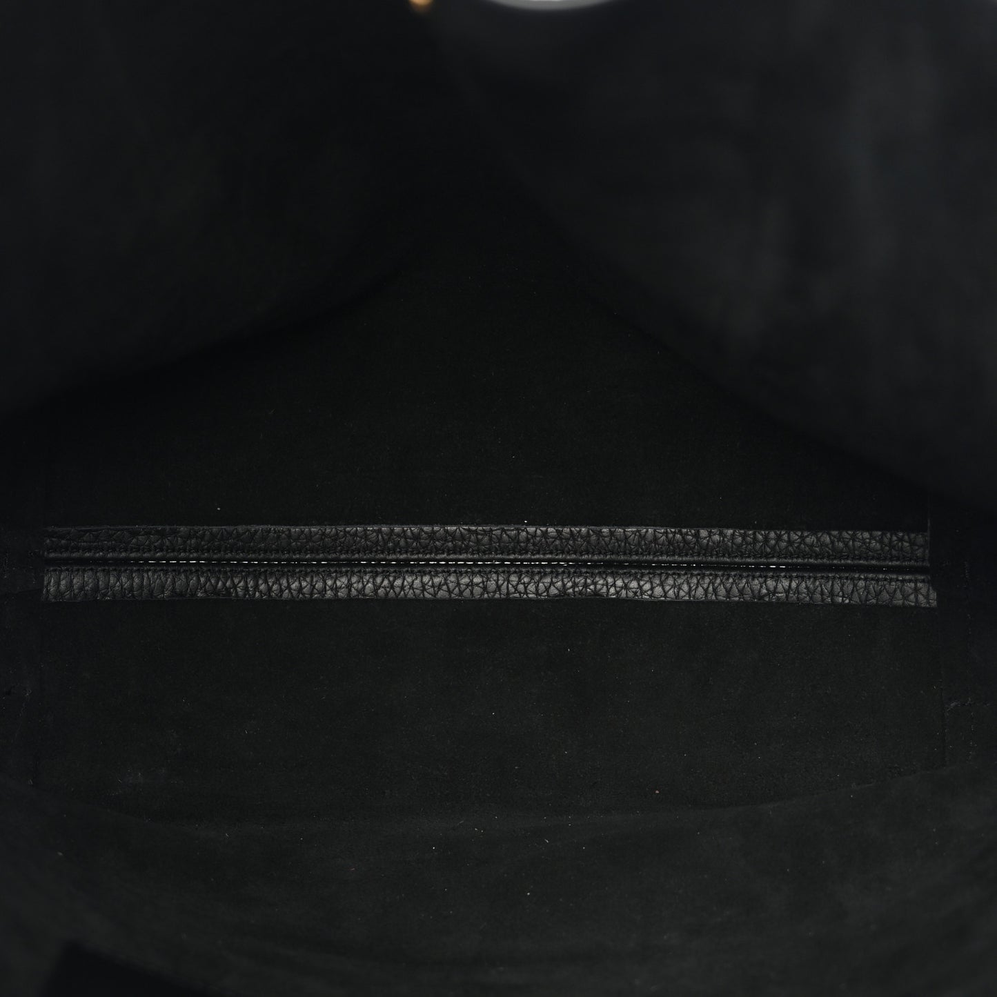 Heavy Grain Bayswater North South Tote Black