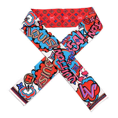 Louis Vuitton Silk Street Monogram Bandeau White 1 of 4