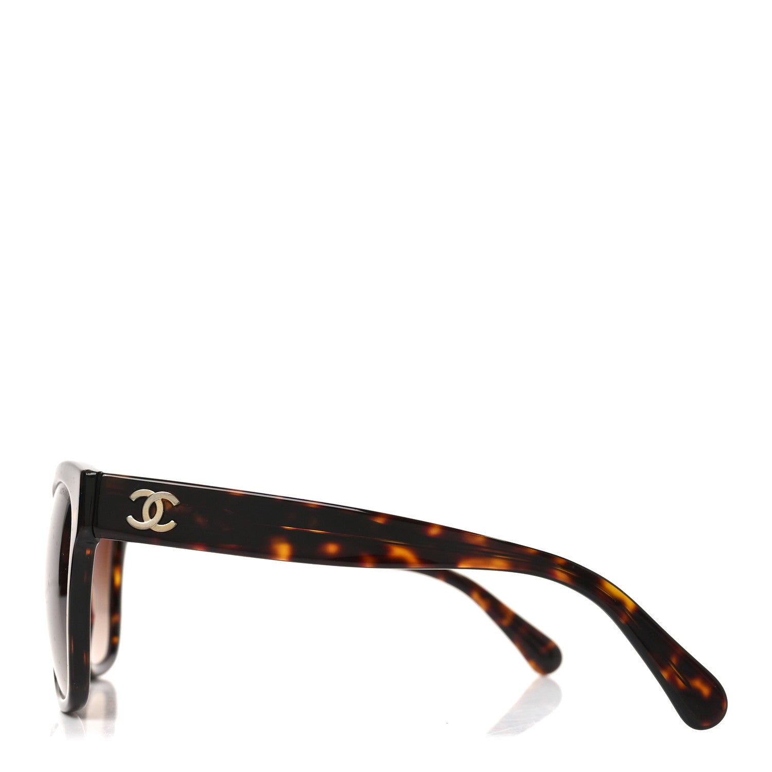 Chanel Acetate Runway Square Sunglasses 5380 Dark Tortoise 3 of 7