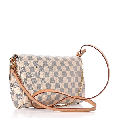 Louis Vuitton Damier Azur Favorite MM 3 of 11