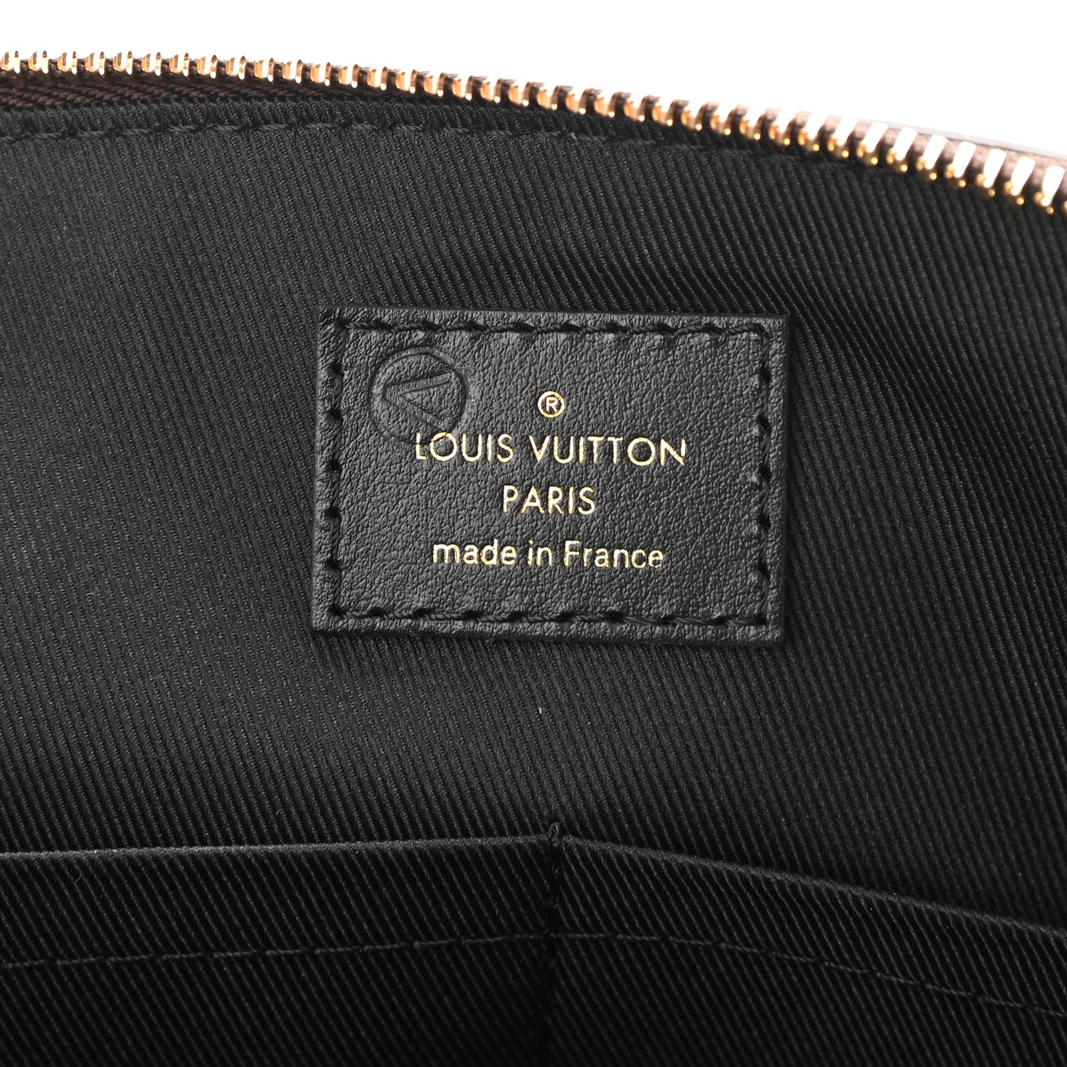 Louis Vuitton Damier Ebene Odeon Tote PM Black 6 of 7