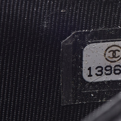 Chanel Caviar Quilted Large Flap Wallet Black 8 of 10