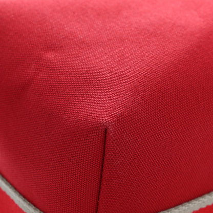 Hermes Canvas Large Bride-A-Brac Pouch Rouge 10 of 13