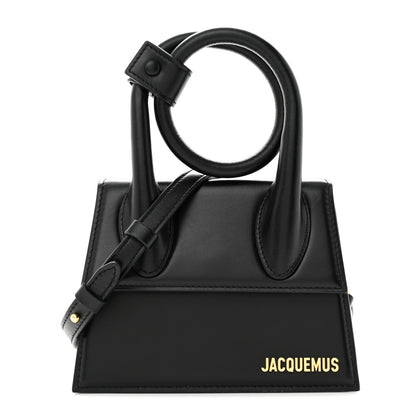 Jacquemus Smooth Calfskin Le Chiquito Noeud Black 1 of 10