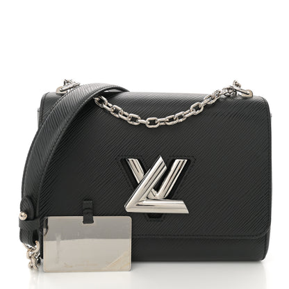 Louis Vuitton Epi Twist Shoulder Bag MM Black 3 of 11