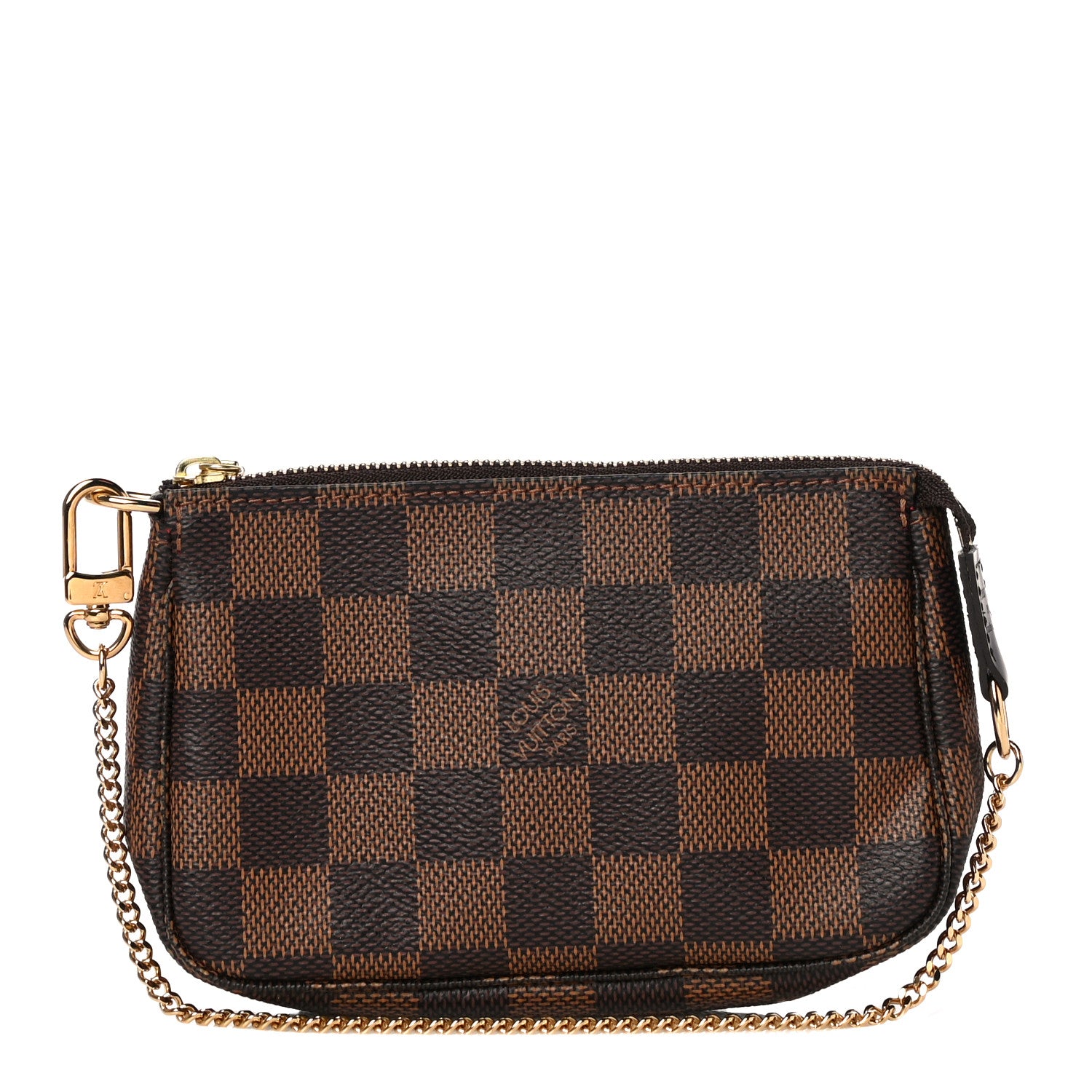 Louis Vuitton Damier Ebene Mini Pochette Accessories 1 of 10