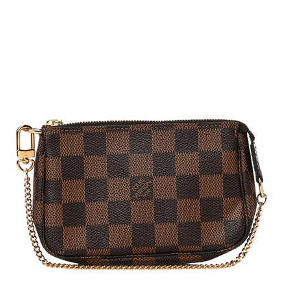 Louis Vuitton Damier Ebene Mini Pochette Accessories 1 of 10