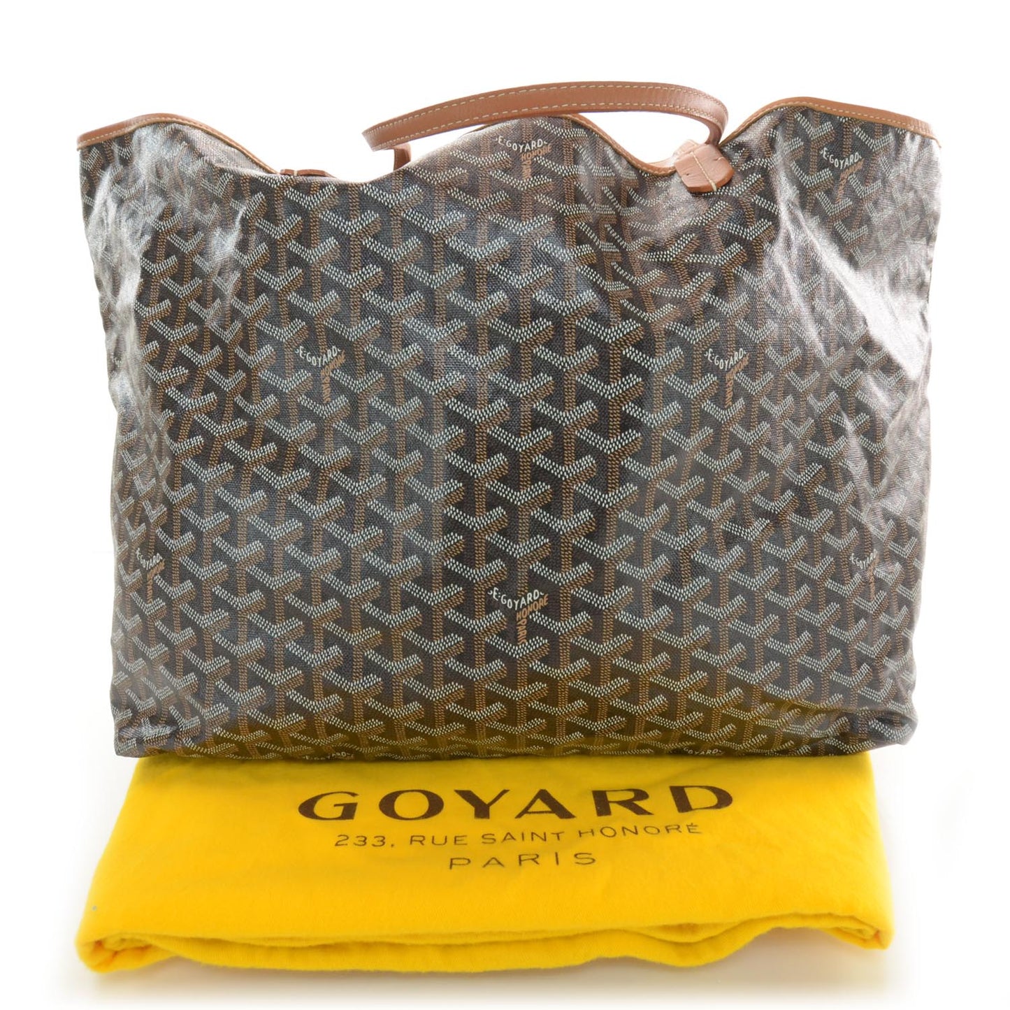 Goyardine Saint Louis GM Black Gold