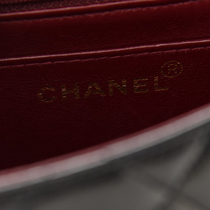 Chanel Lambskin Quilted Medium Single Flap Black 5 of 9