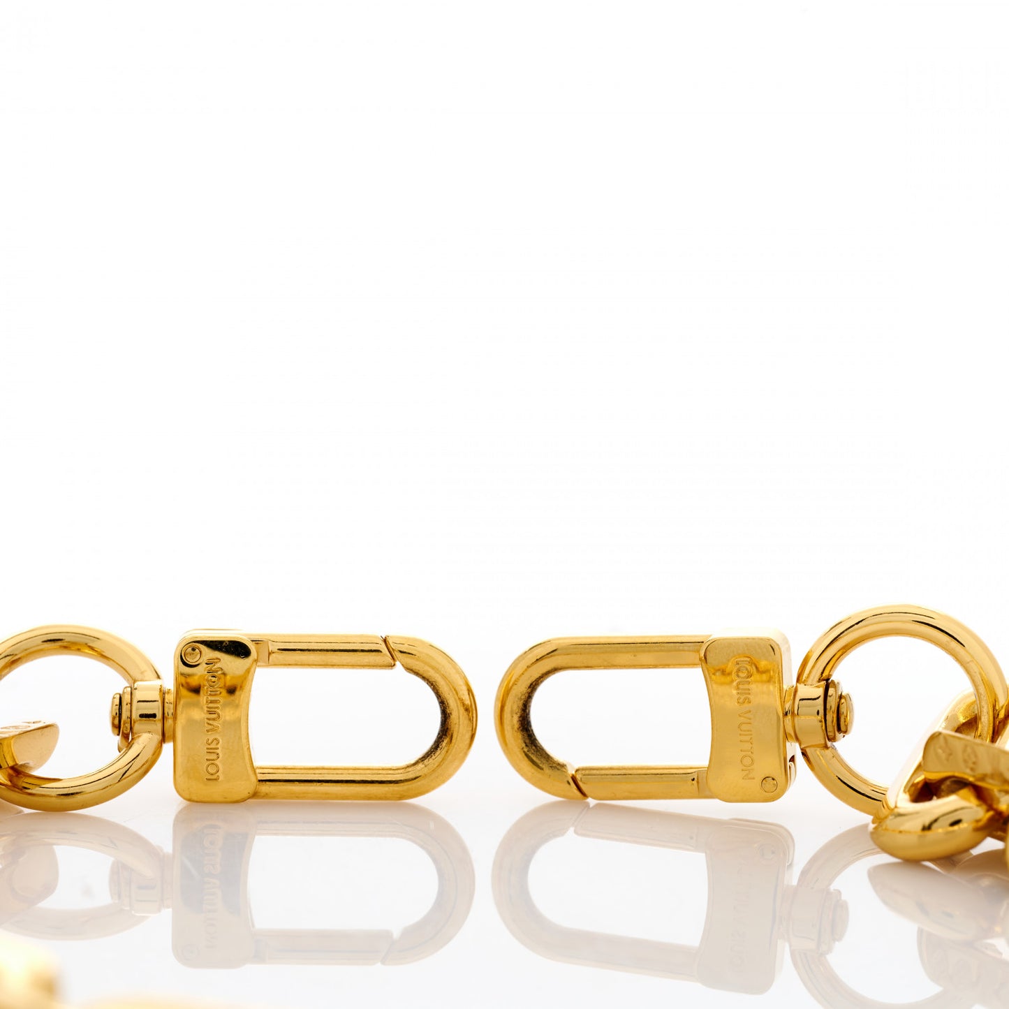 Metal Coussin MM Chain Strap Gold