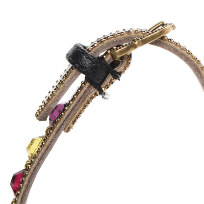 Gucci Calfskin Crystal Butterfly Bracelet Multicolor 7 of 7