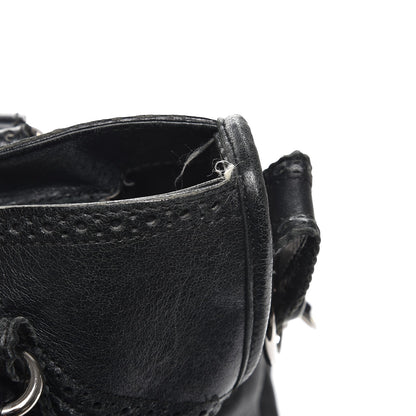 Balenciaga Agneau Giant Brogues Hardware City Black 20 of 22