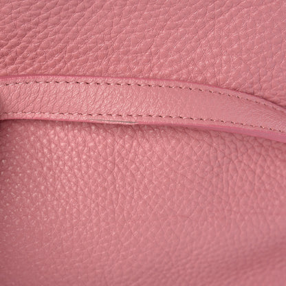 Mansur Gavriel Tumbled Calfskin Bucket Bag Blush 13 of 13