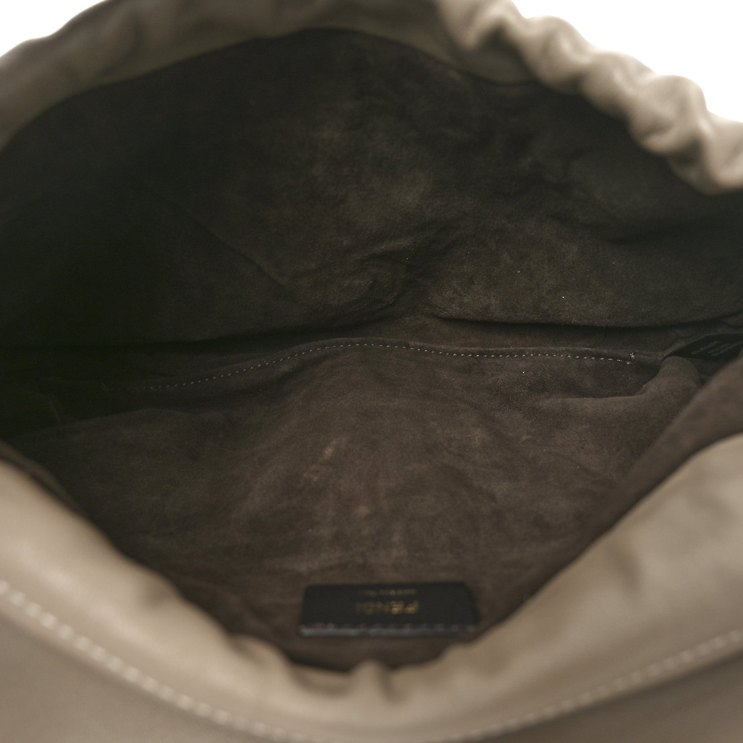 Fendi Nappa Medium Mamma Baguette Dove Gray 5 of 10