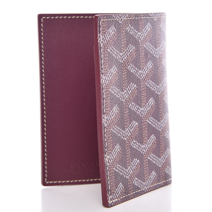 Goyard Goyardine Saint Marc Folding Card Case Bordeaux 3 of 7