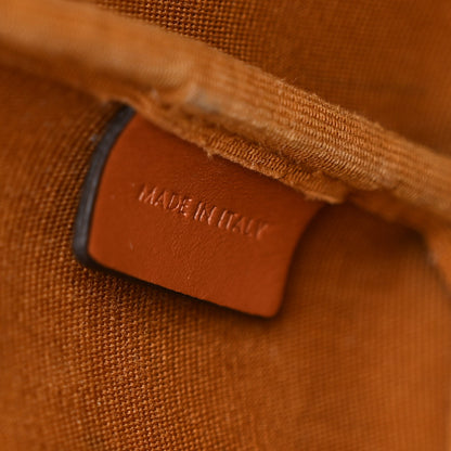 Celine Triomphe Canvas Calfskin Small Bucket Bag Tan 7 of 10