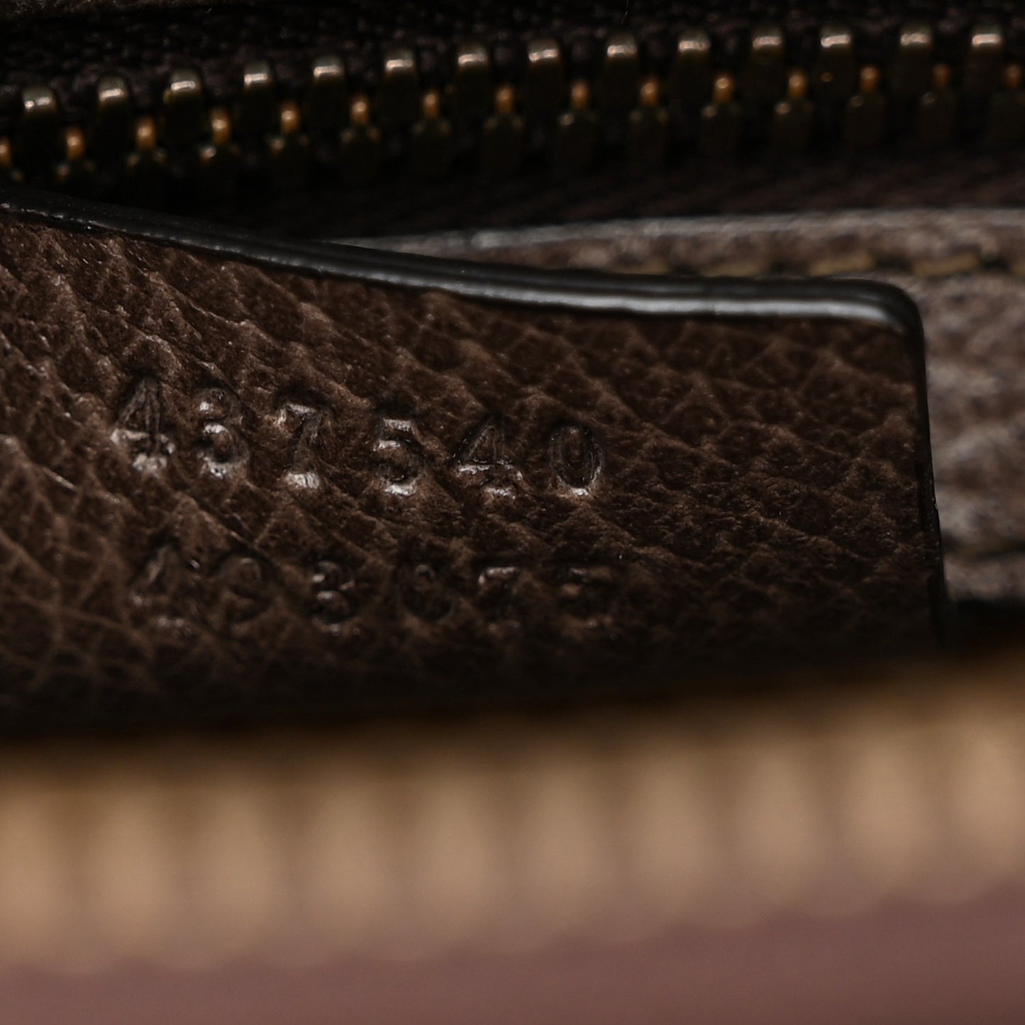 GG Supreme Monogram Tian Web Large Flat Messenger Beige Multicolor New Acero