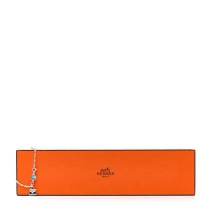 Hermes Sterling Silver Kelly Charm Bracelet ST 6 of 6